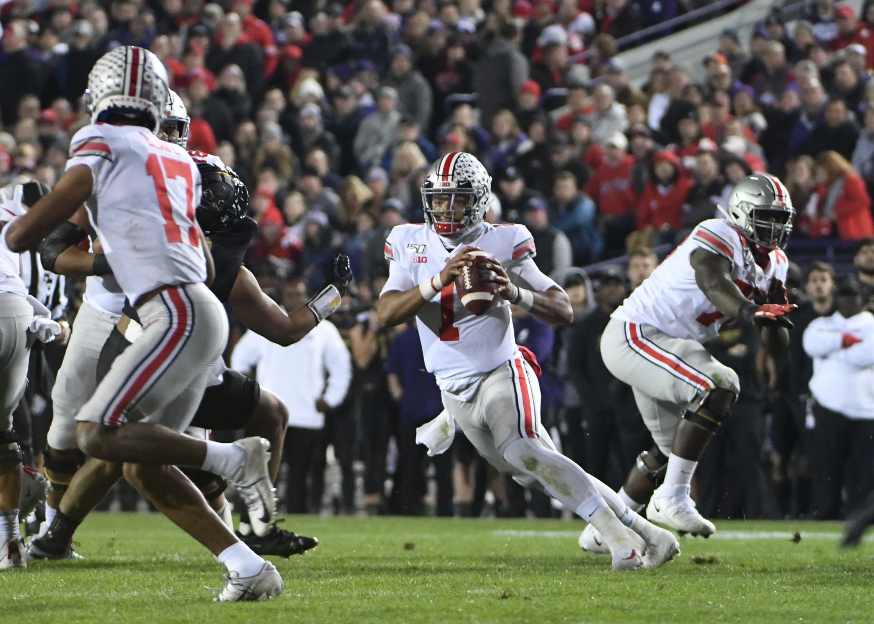 NCAA Football: Ohio State at Northwestern